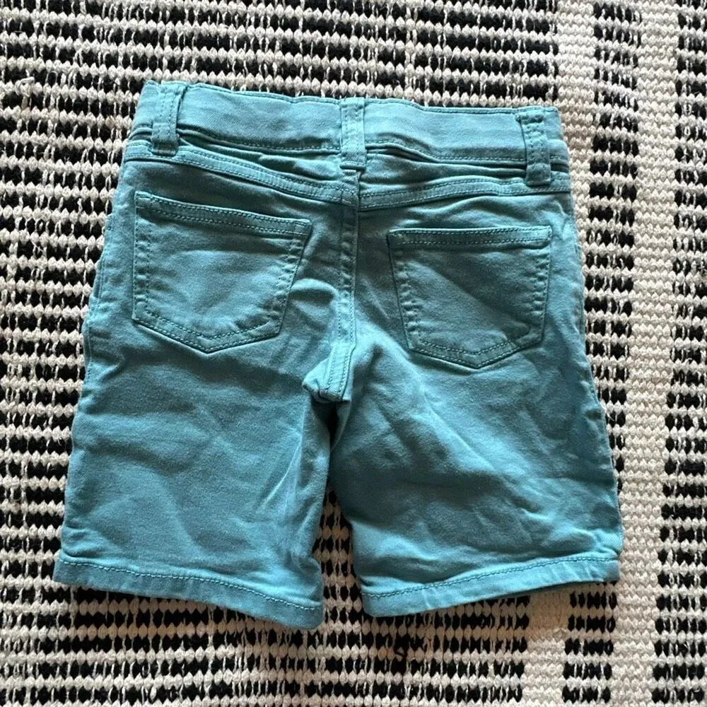 Carters Kid Size 6/6X Teal girls Bermuda shorts
